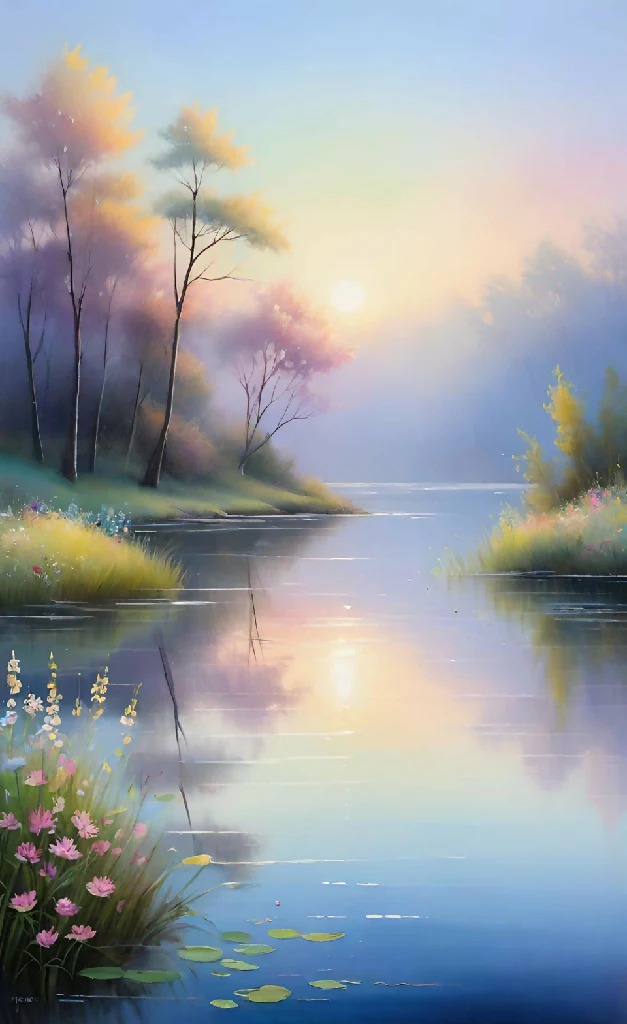 ✨ Abstract Pastel Art