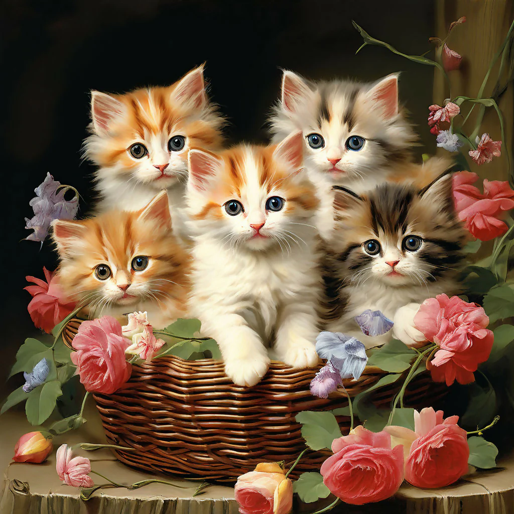 A collection of Lovely kittens varient 2