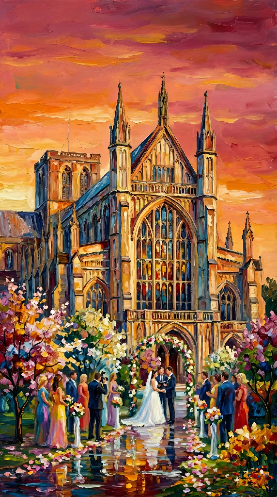A Grandeur Wedding Under The Spires