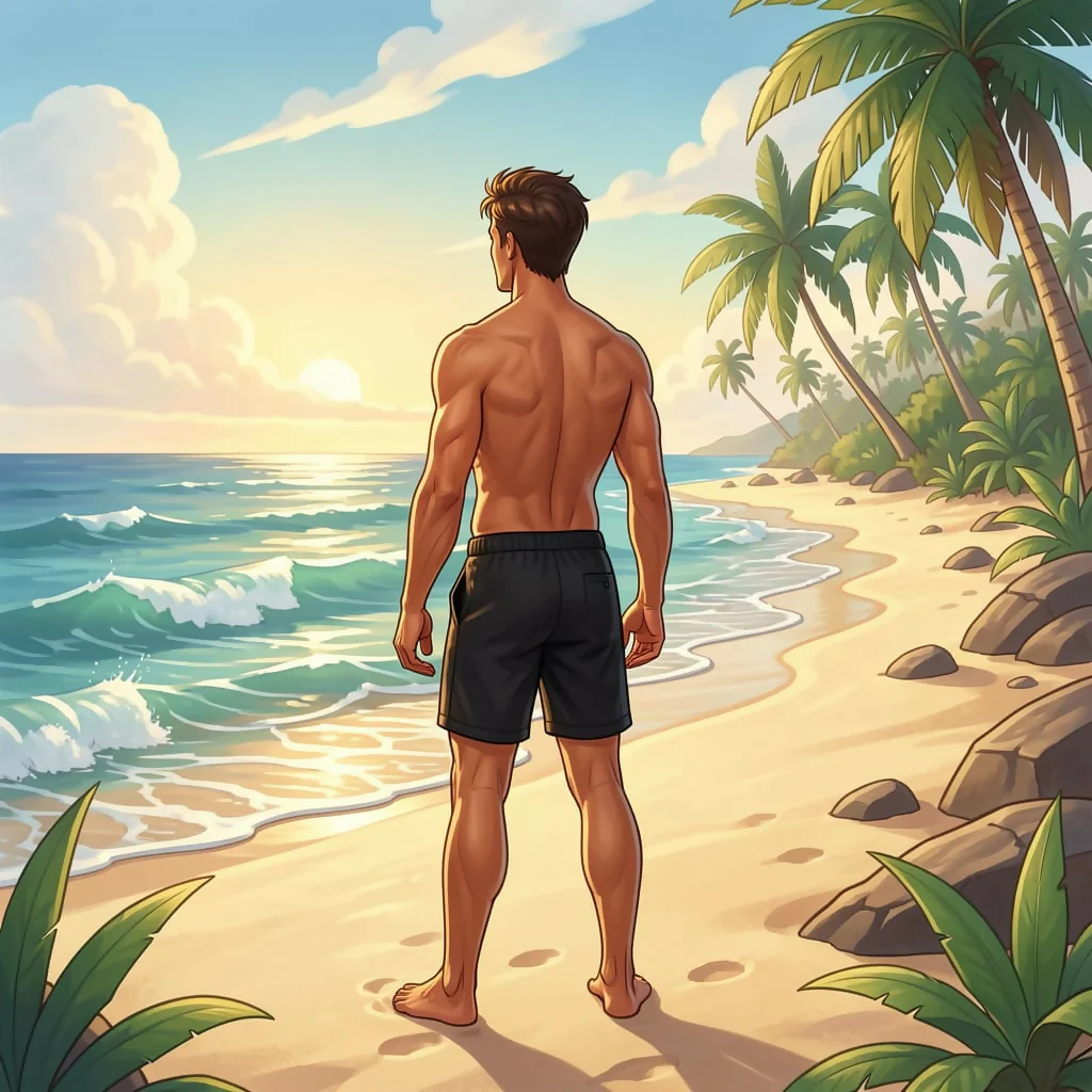 A Moment Beside the Sea