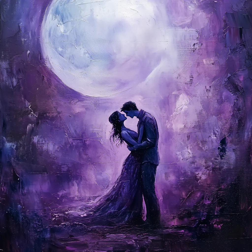 A Moment Held in Oil and Shadow