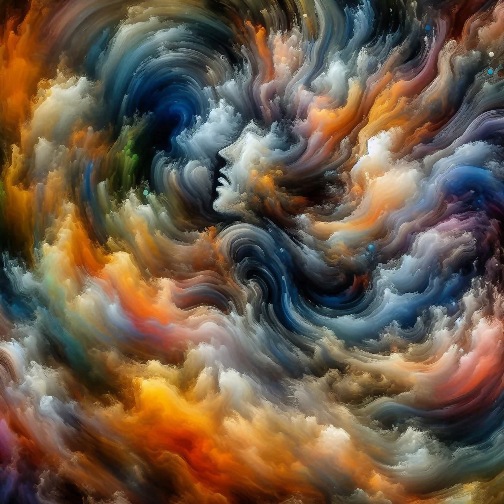 A Swirl of Color and Texture