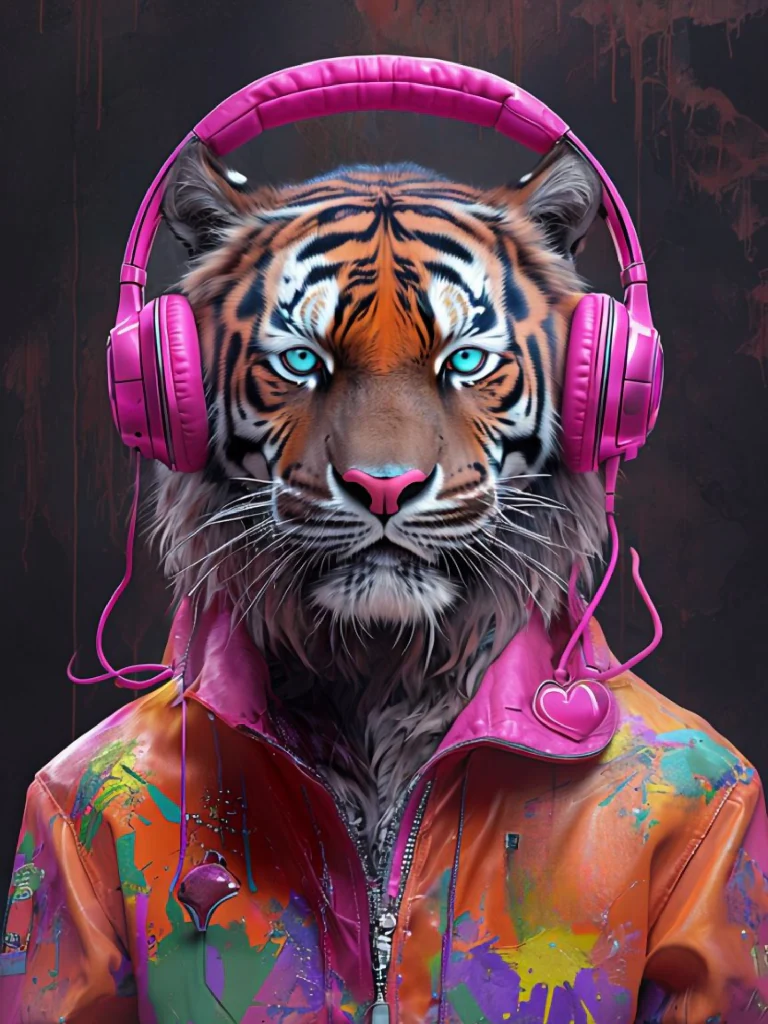 A Tiger in Wild Tunes