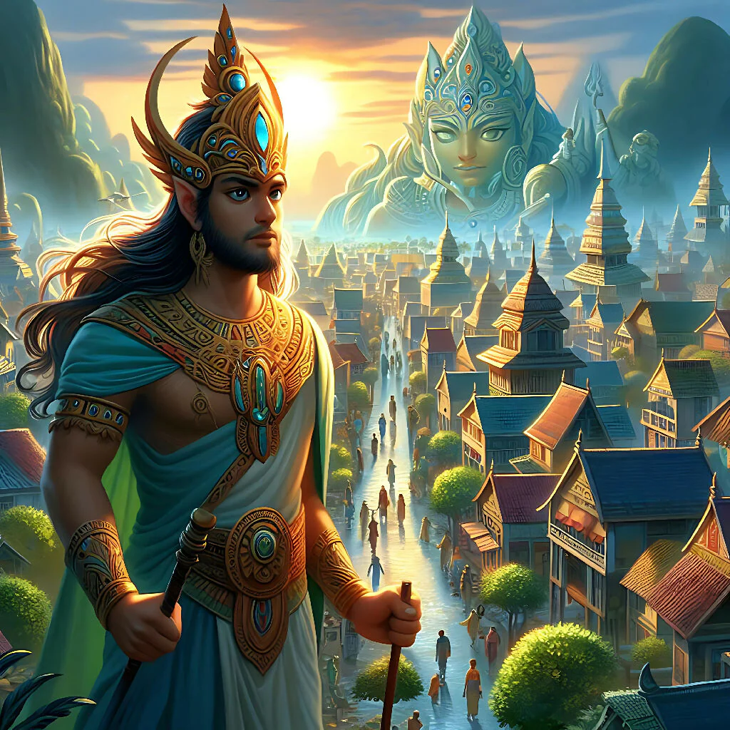 A village where every child has a mythical guardian. - Image 2