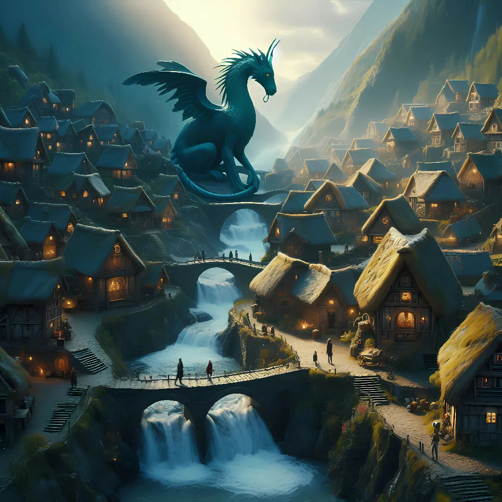 A village where every child has a mythical guardian. - Image 3