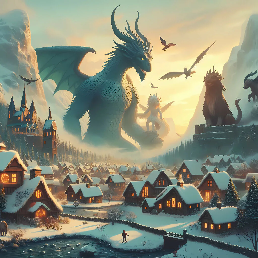 A village where every child has a mythical guardian. - Image 4