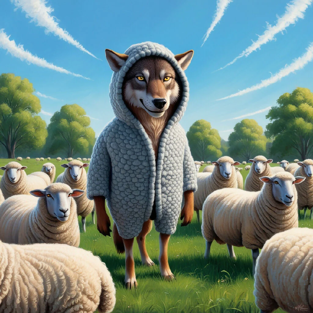 A wolf in cheeps' clothing