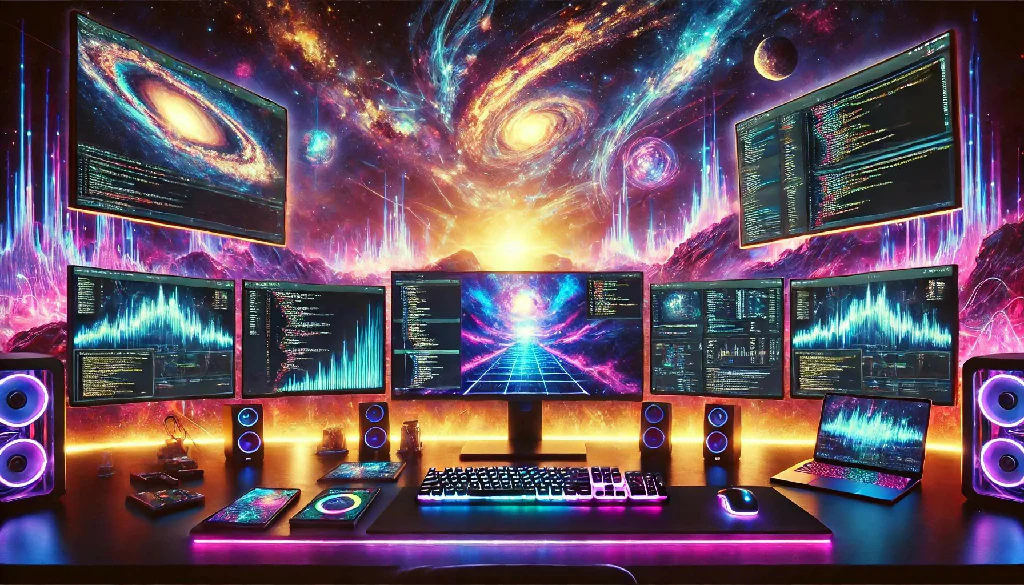 Absolutely Hacker Room 3D inspired illustration styles. - Image 2