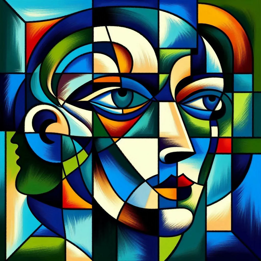 Abstract Cubist Portraits - Modern Art Masterpieces - Image 5
