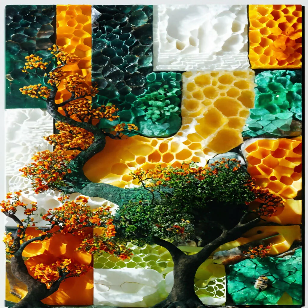 Abstract Nature Mosaic - Image 2