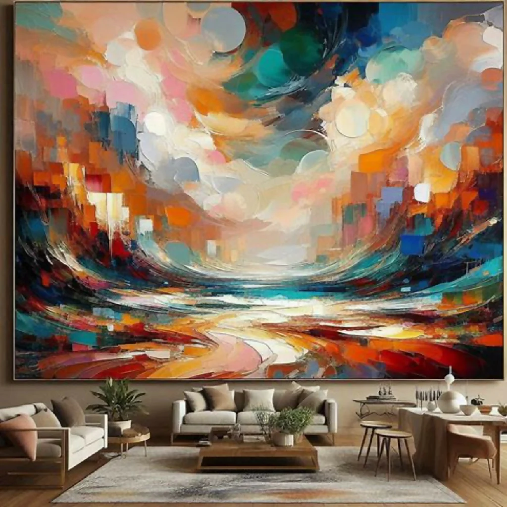 Abstract painting art decoration #31# - Image 9
