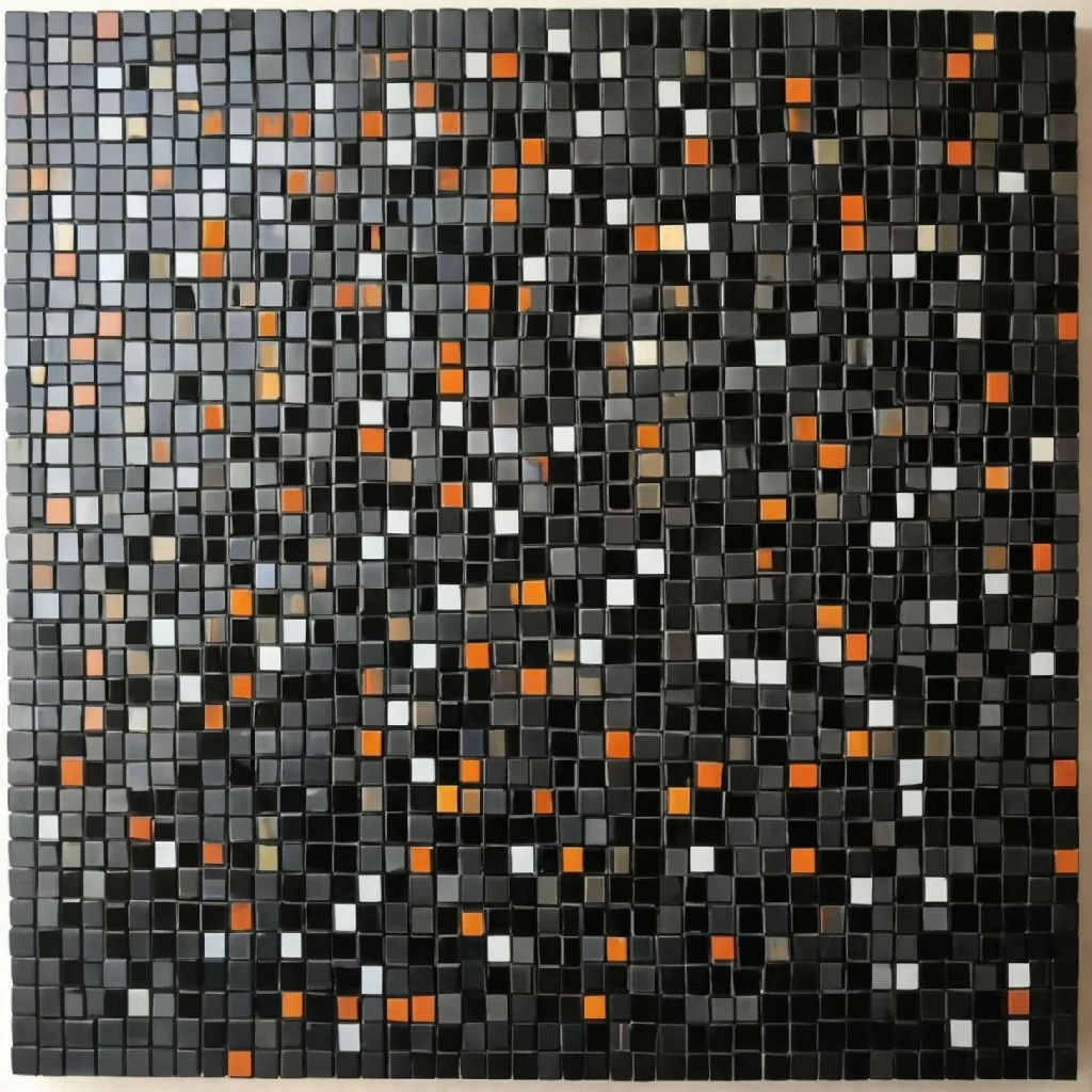Abstract painting art decoration acrylic #9# - Image 4