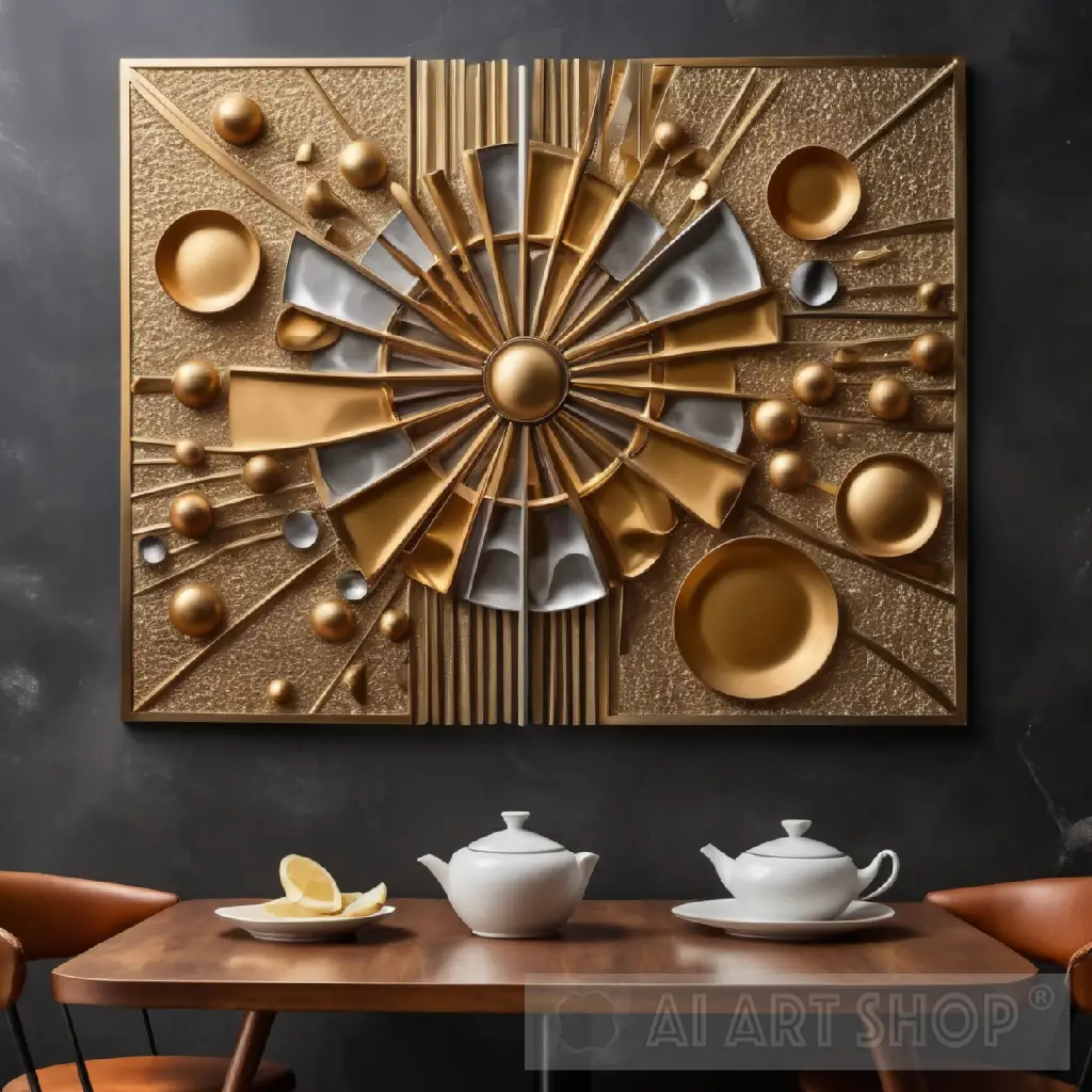 Abstract painting art metal - Image 7