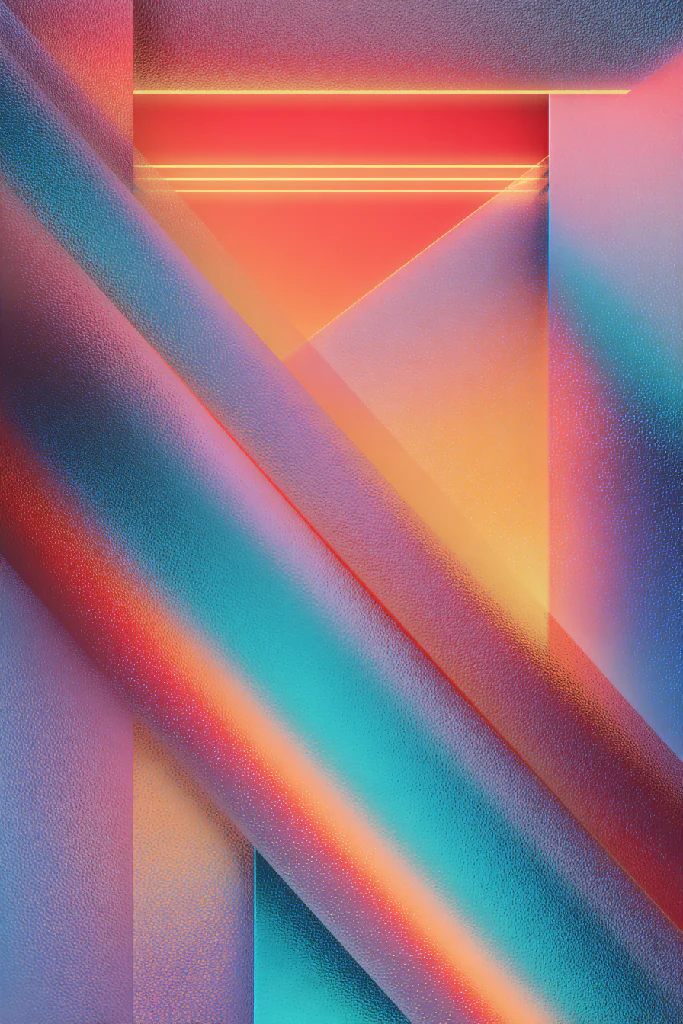Abstract Refractions IX