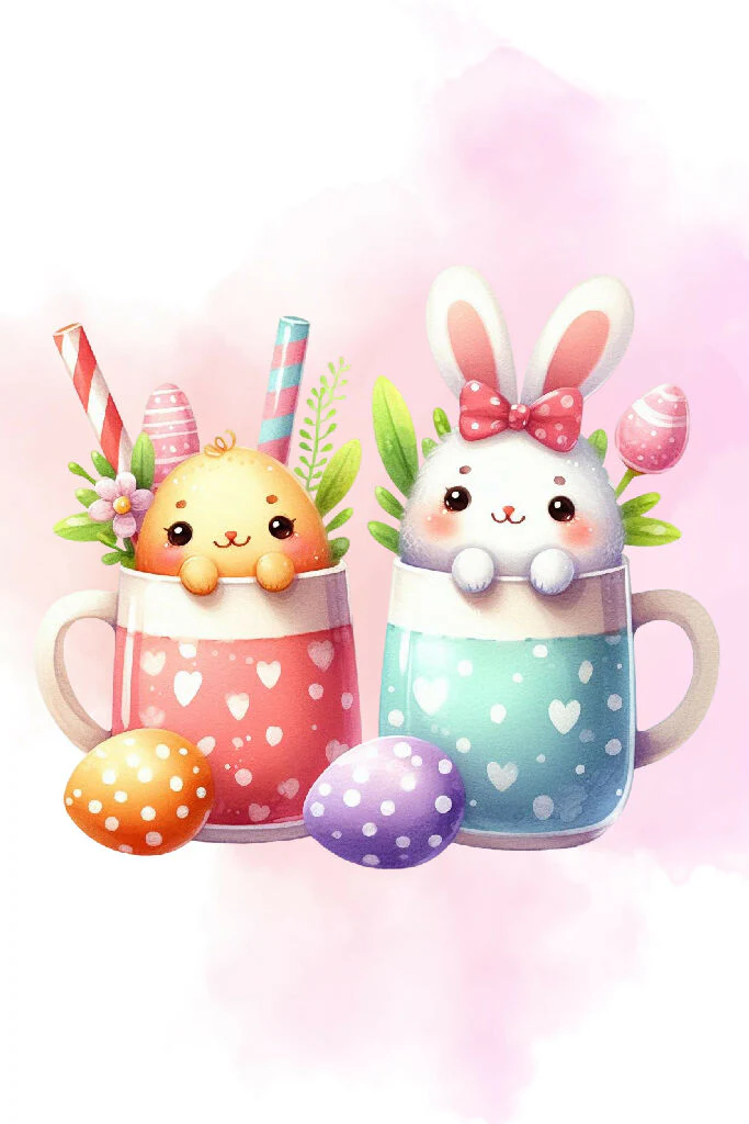 Adorable Watercolor Juice Artwork 10