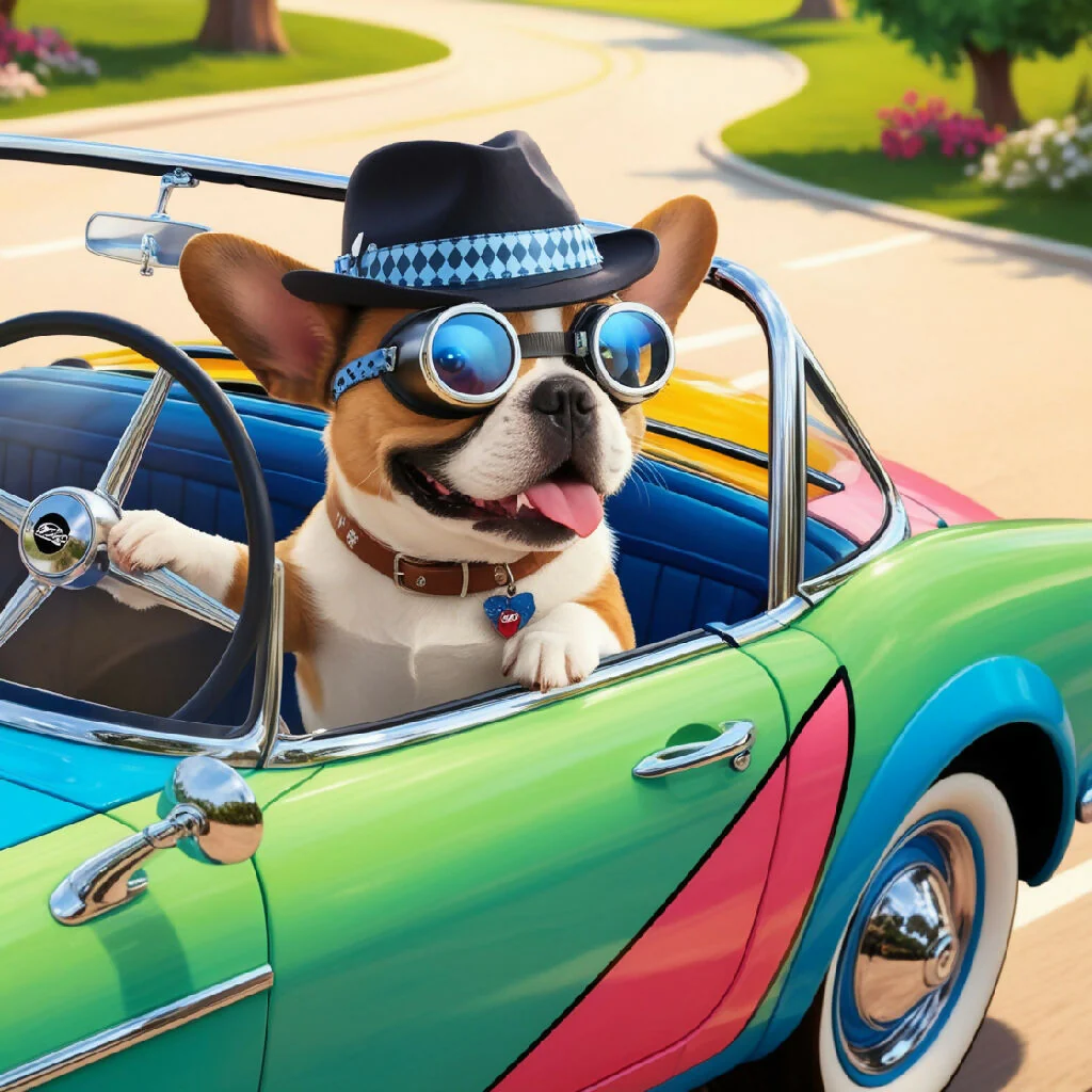 Adventures on the Open Road: The Cool Canine Chauffeur - Image 2