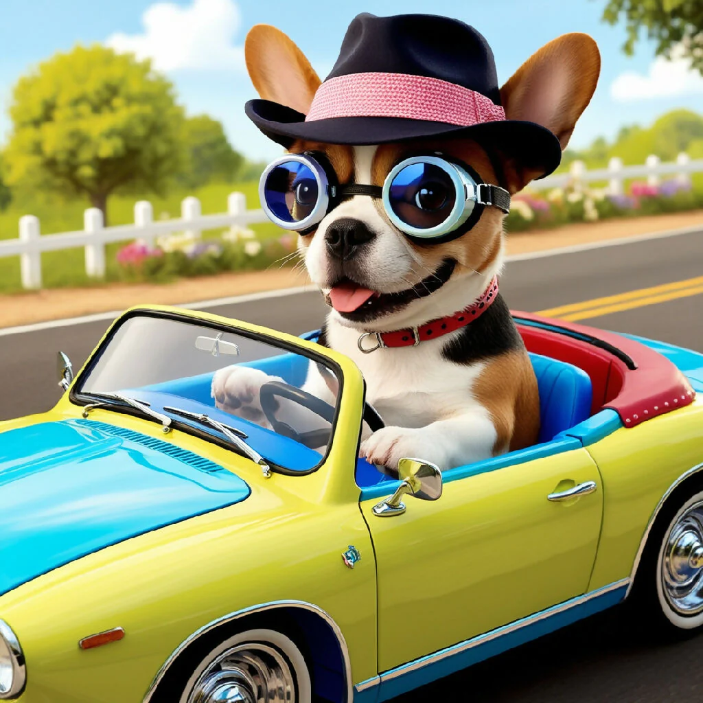 Adventures on the Open Road: The Cool Canine Chauffeur - Image 4