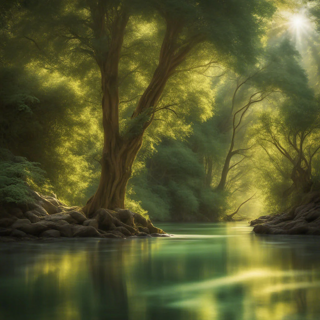 AI nature art