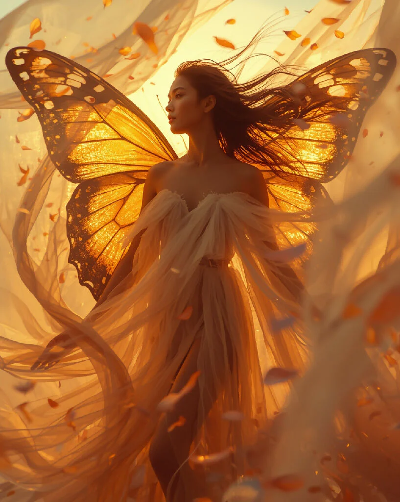 An ethereal portrait of Mai