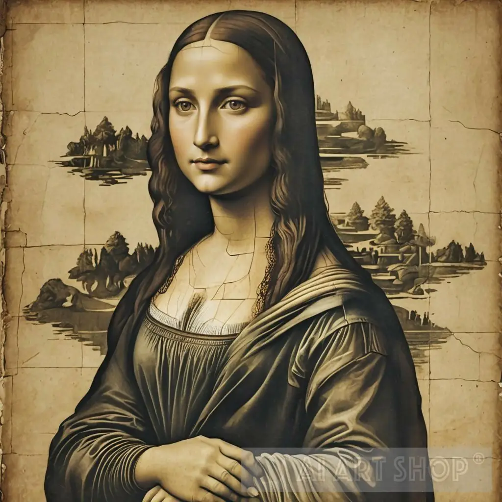 Animated Mona Lisa - A Modern Twist on a Timeless Masterpiece - Image 2
