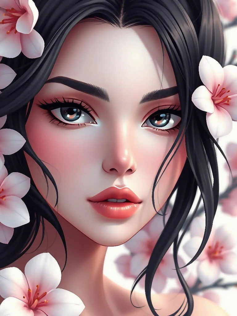 Anime girl portrait No. 1