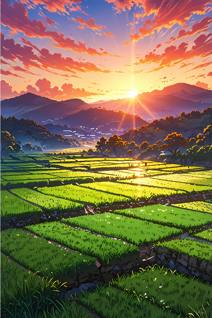 Anime Landscape 2 20x30in (2 of 3)