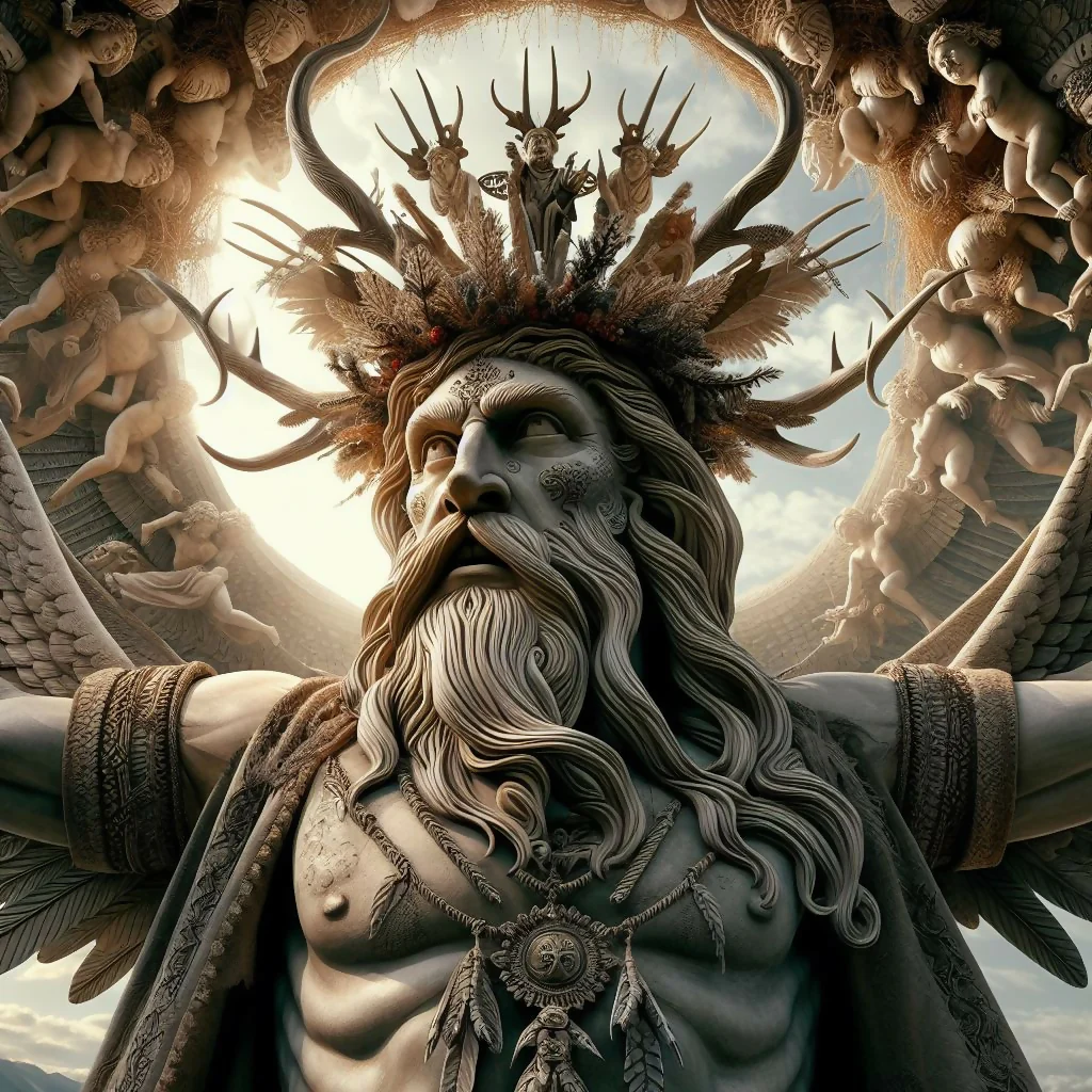 Antlered Sovereign of the Sky