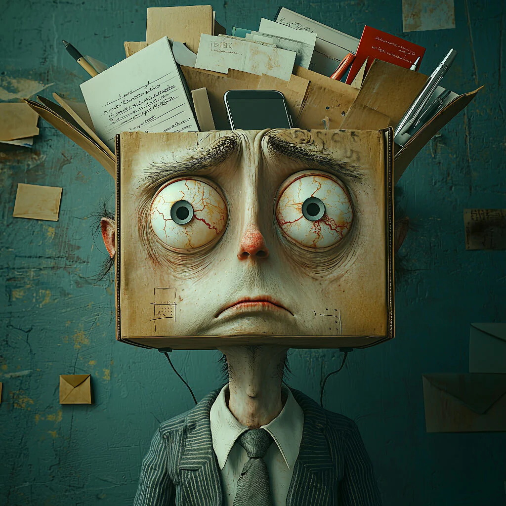 Anxiety of office workers