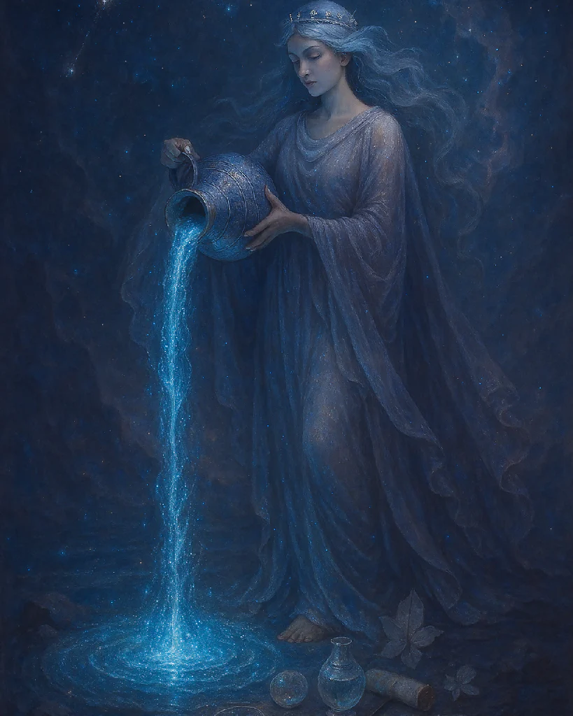 Aquarius – The Queen Who Pours the Future