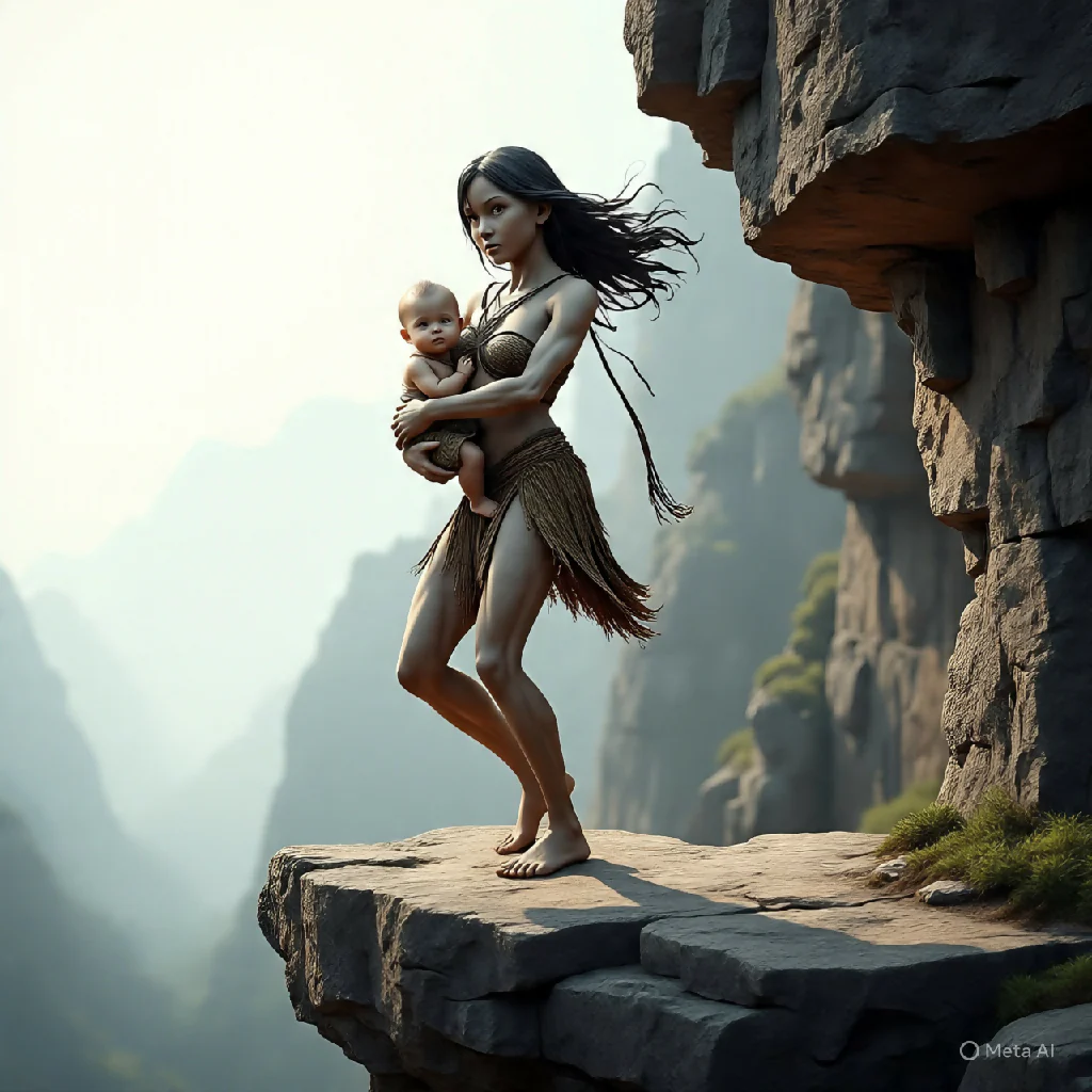 Art at mountain cliff - Image 6