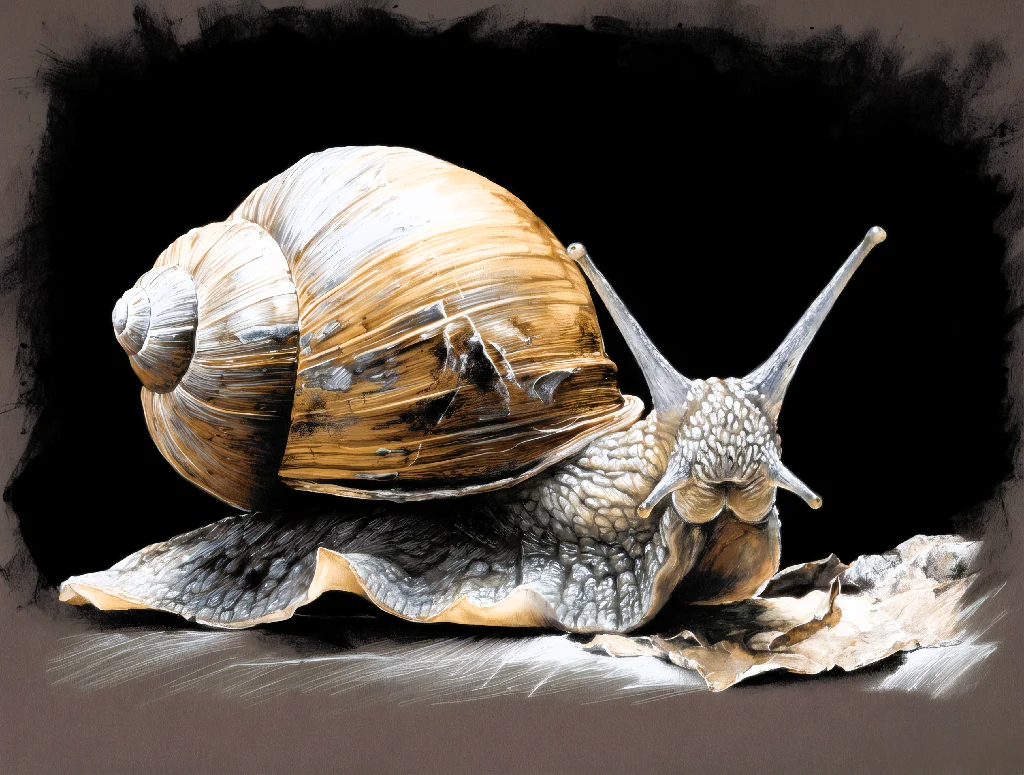 Art by LumenForge 15 – Majestic Snail Study - Image 3