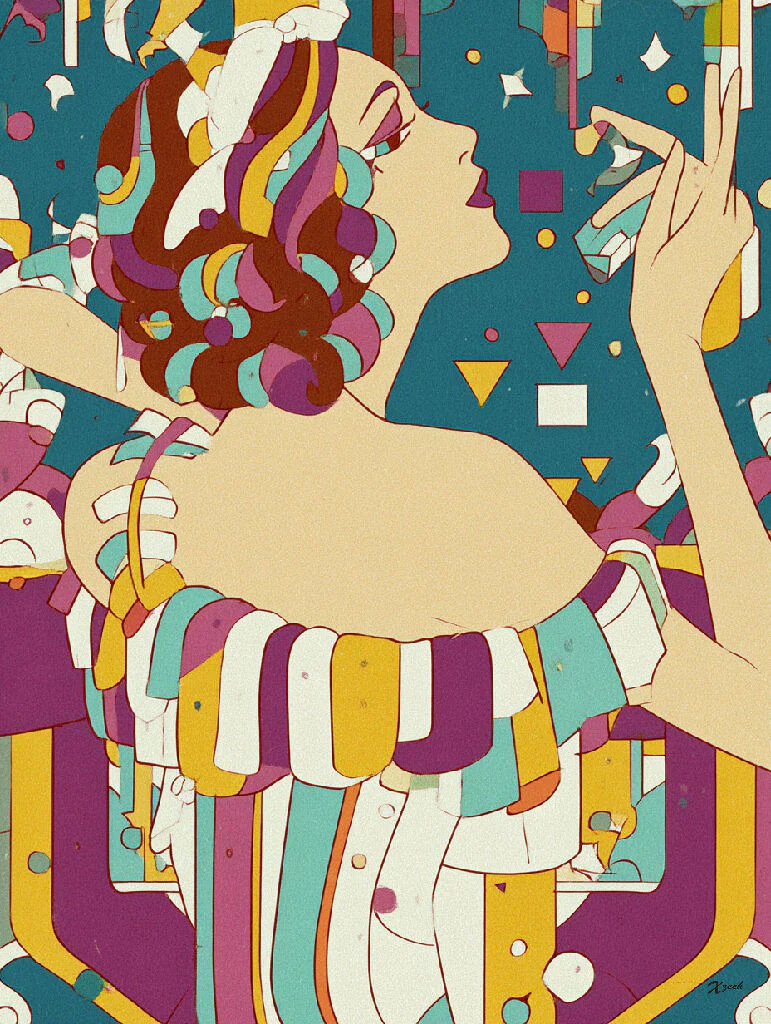 Art Deco Woman