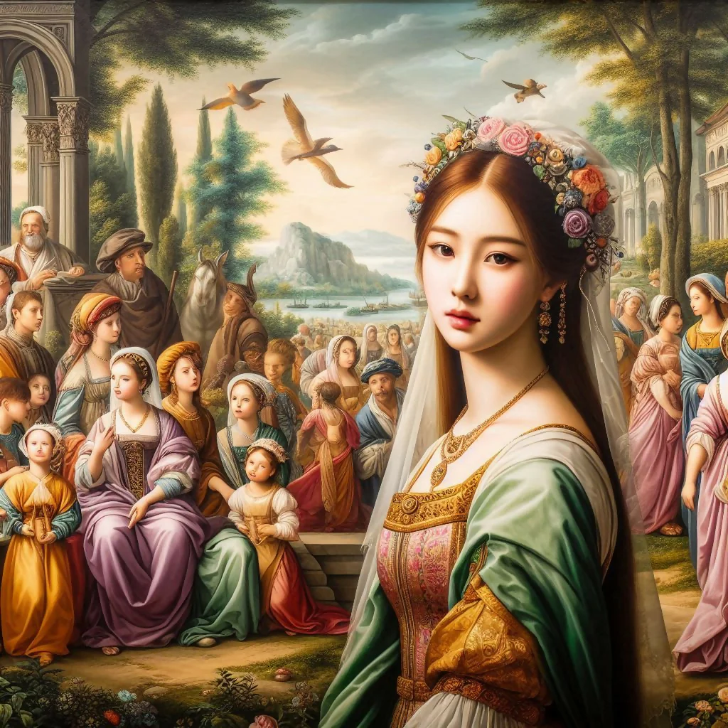 Asian renaissance painting