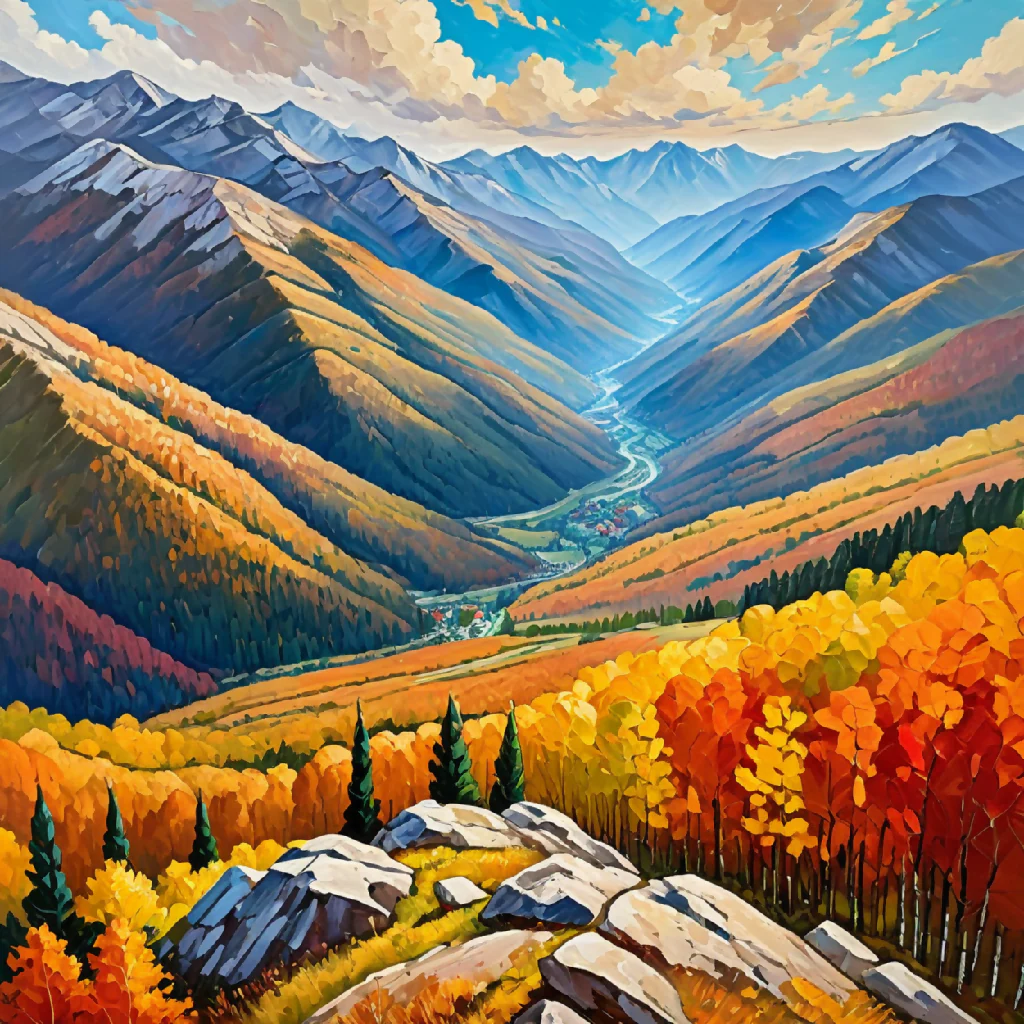 Autumn Glory in the Mountains - Image 2