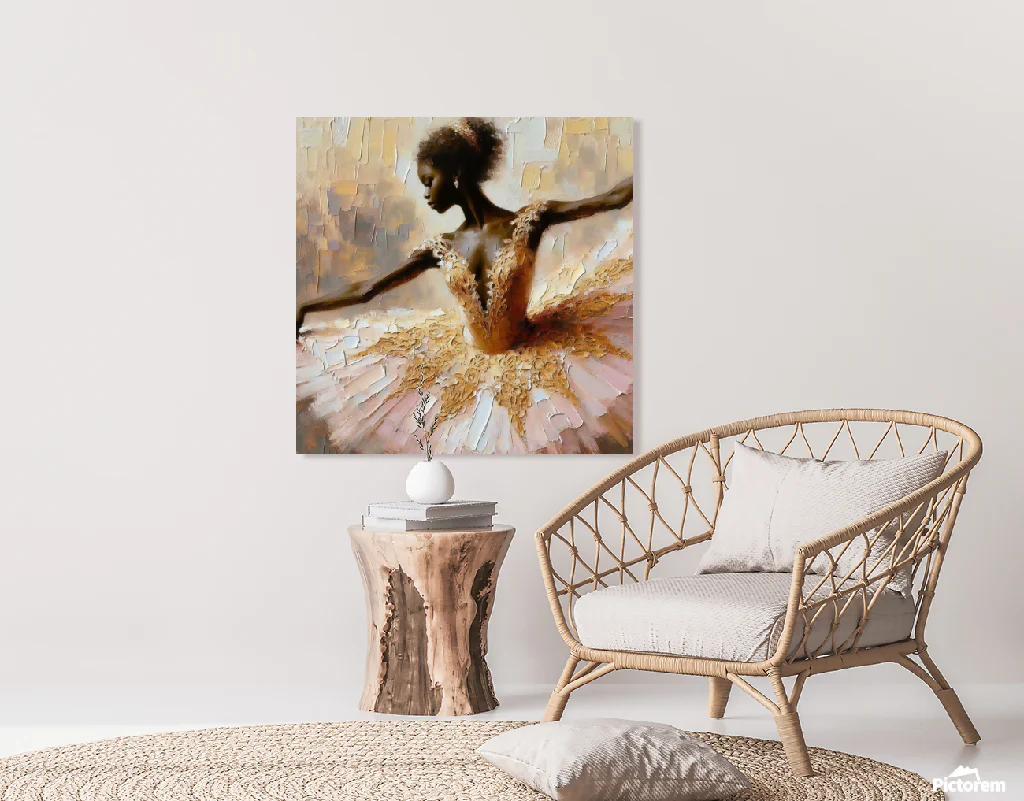 Ballerina in Pink and Lace 2 - Image 2