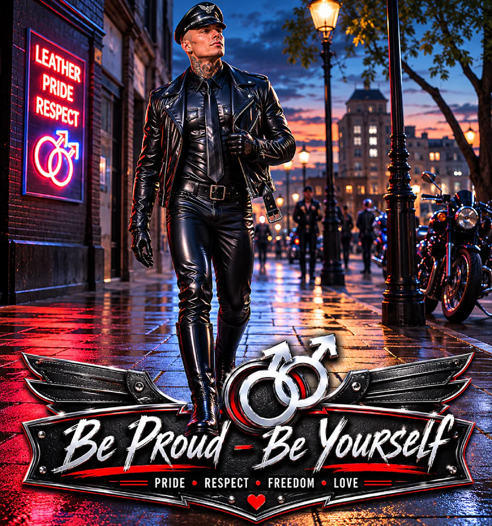 Be Proud, Be Yourself - Leather Pride