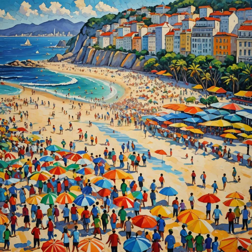 Beach in Europe