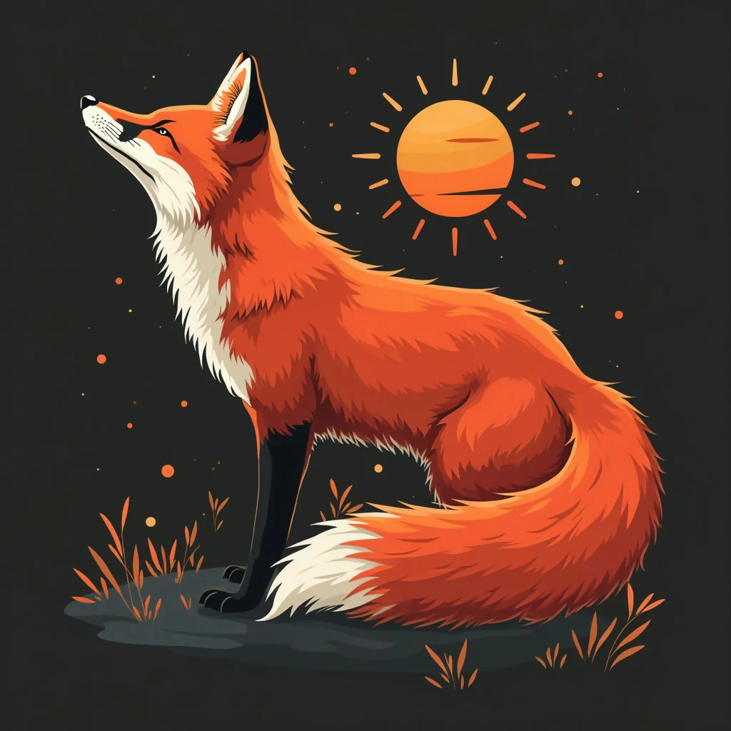 Beautiful fox
