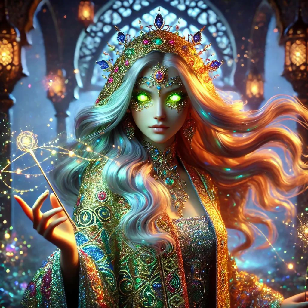 Beautifully Witch as Always - 3D inspired illustration styles. - Image 6