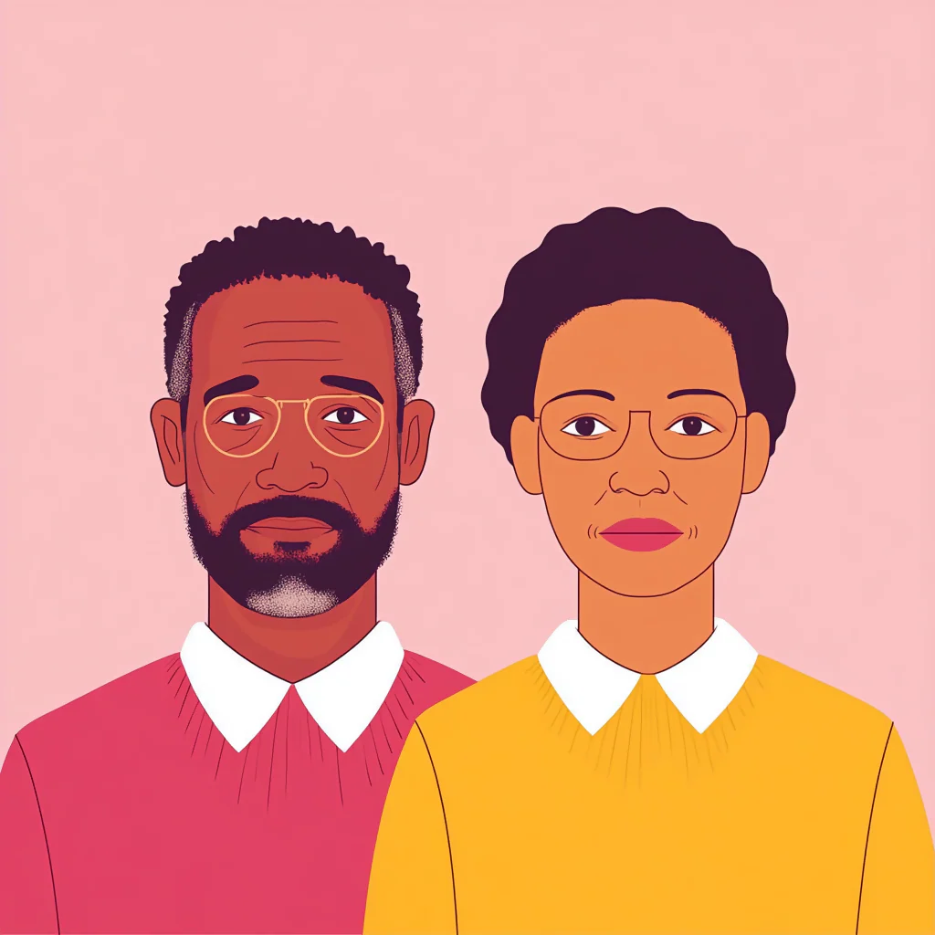 Black American couple