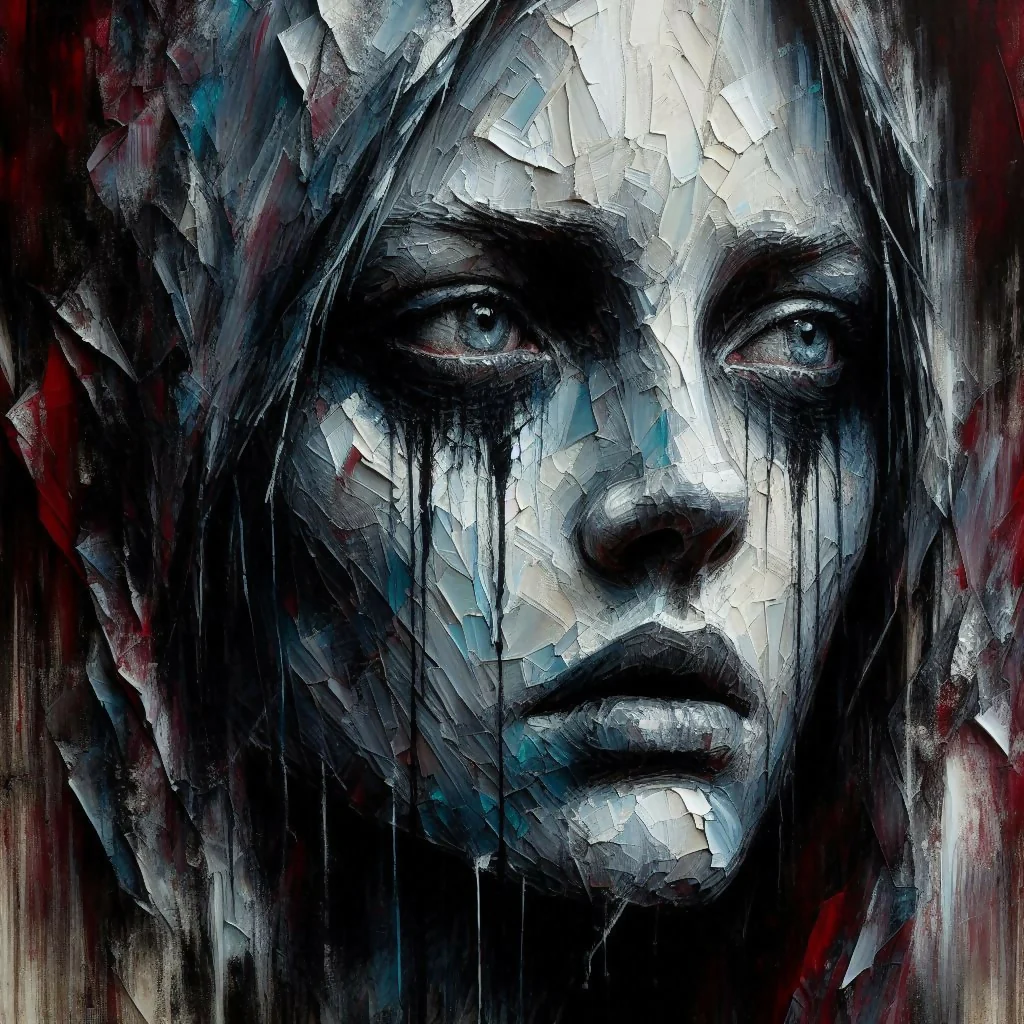 Black rivers of grief