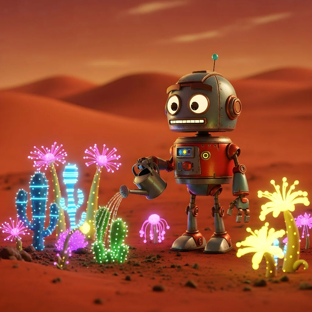 Bloom Protocol: Terraforming in the Crimson Dunes