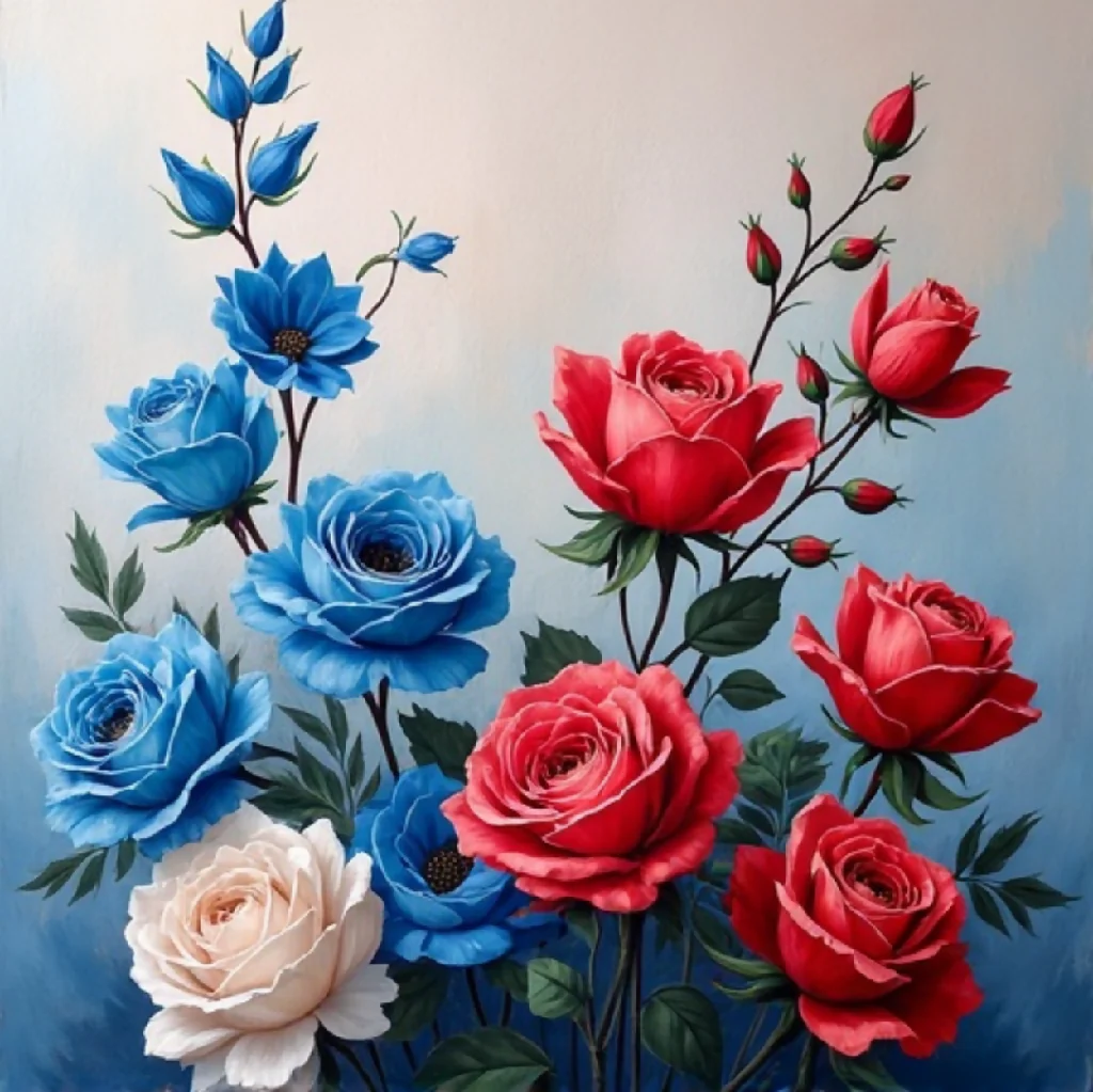 Blossoms and roses of springtime". - Image 10