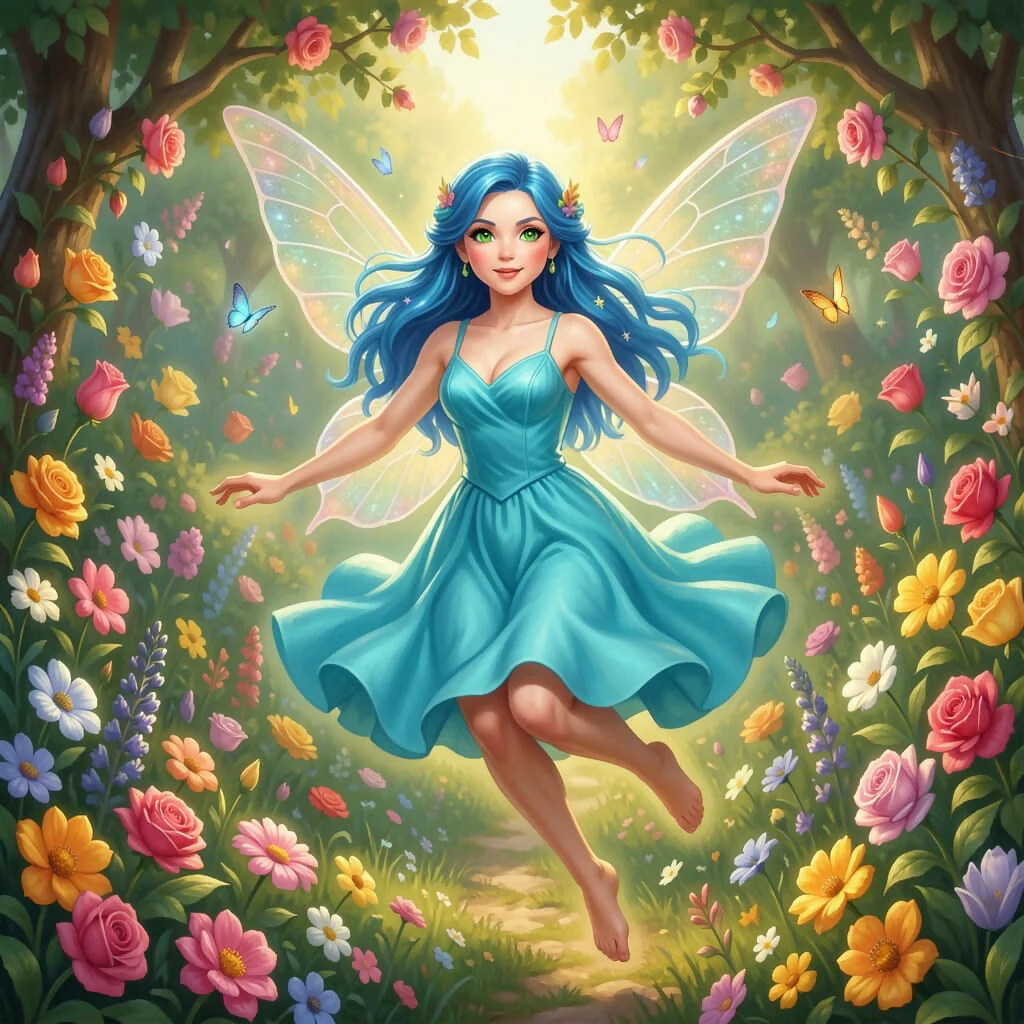 Blue Harmony Fairy