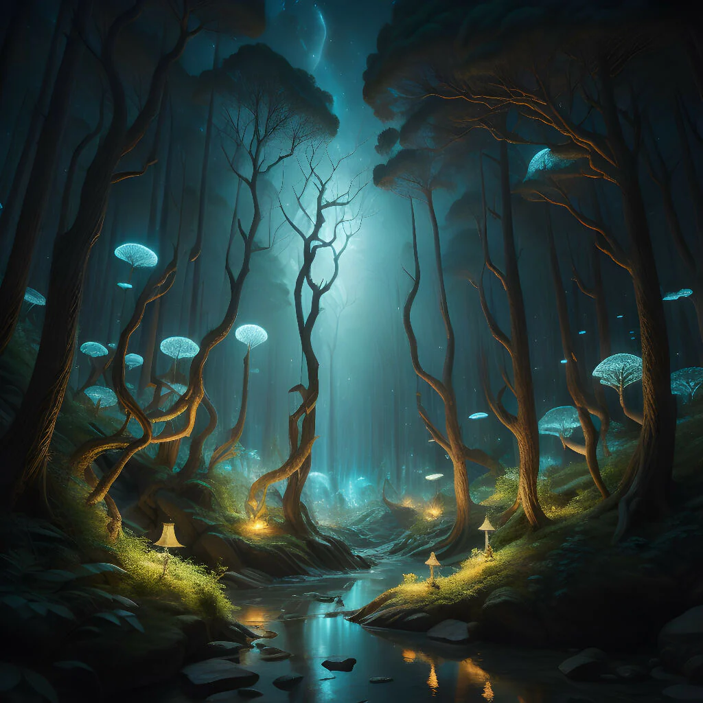 blue woodlands