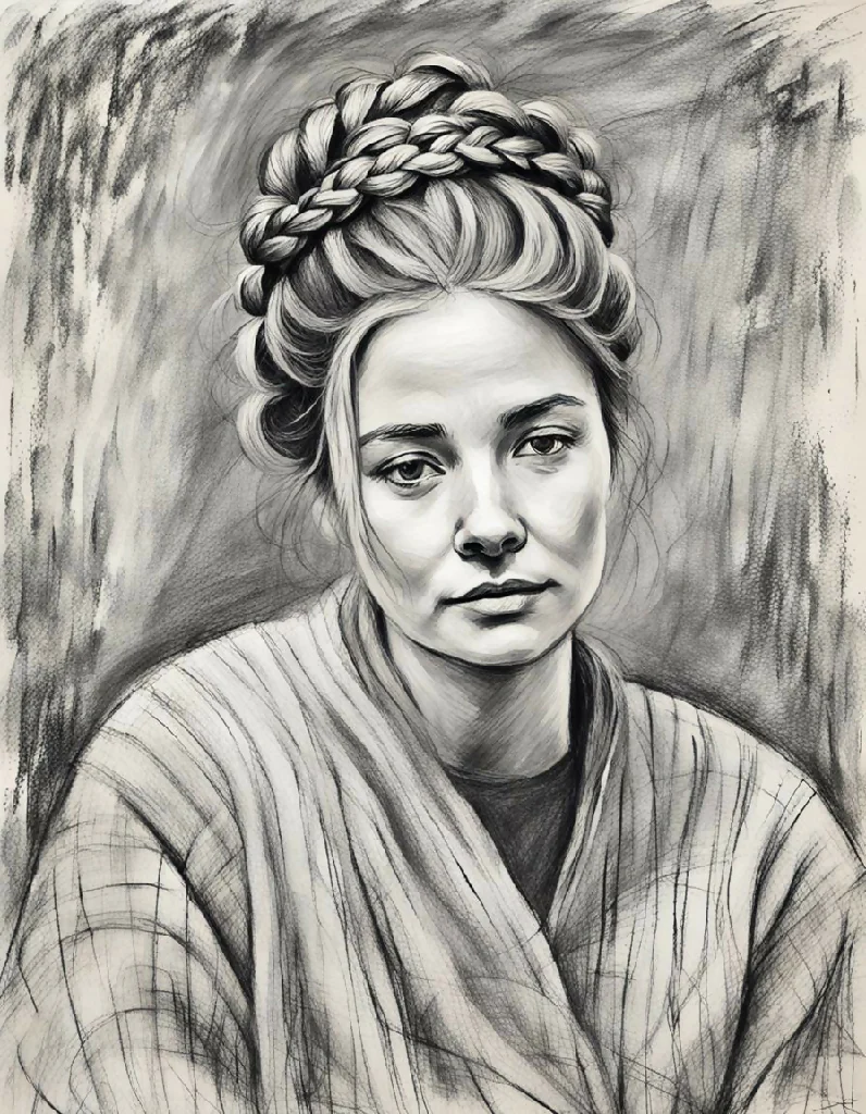 Boho Woman Portrait