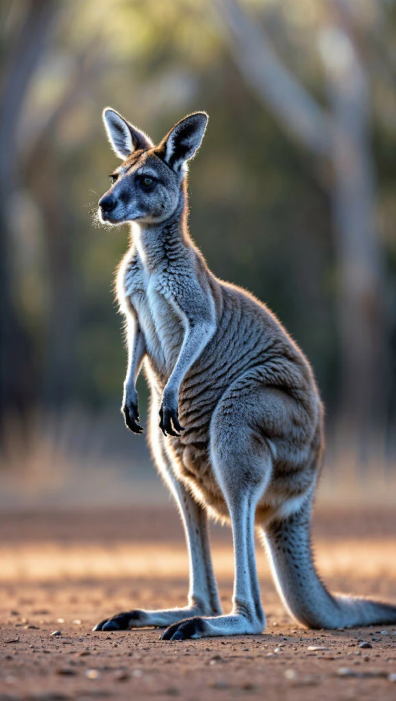 Boundless Energy: Majestic Kangaroo - Image 4