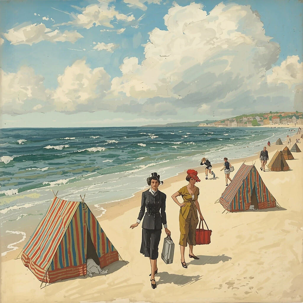 Breezy victorian seaside