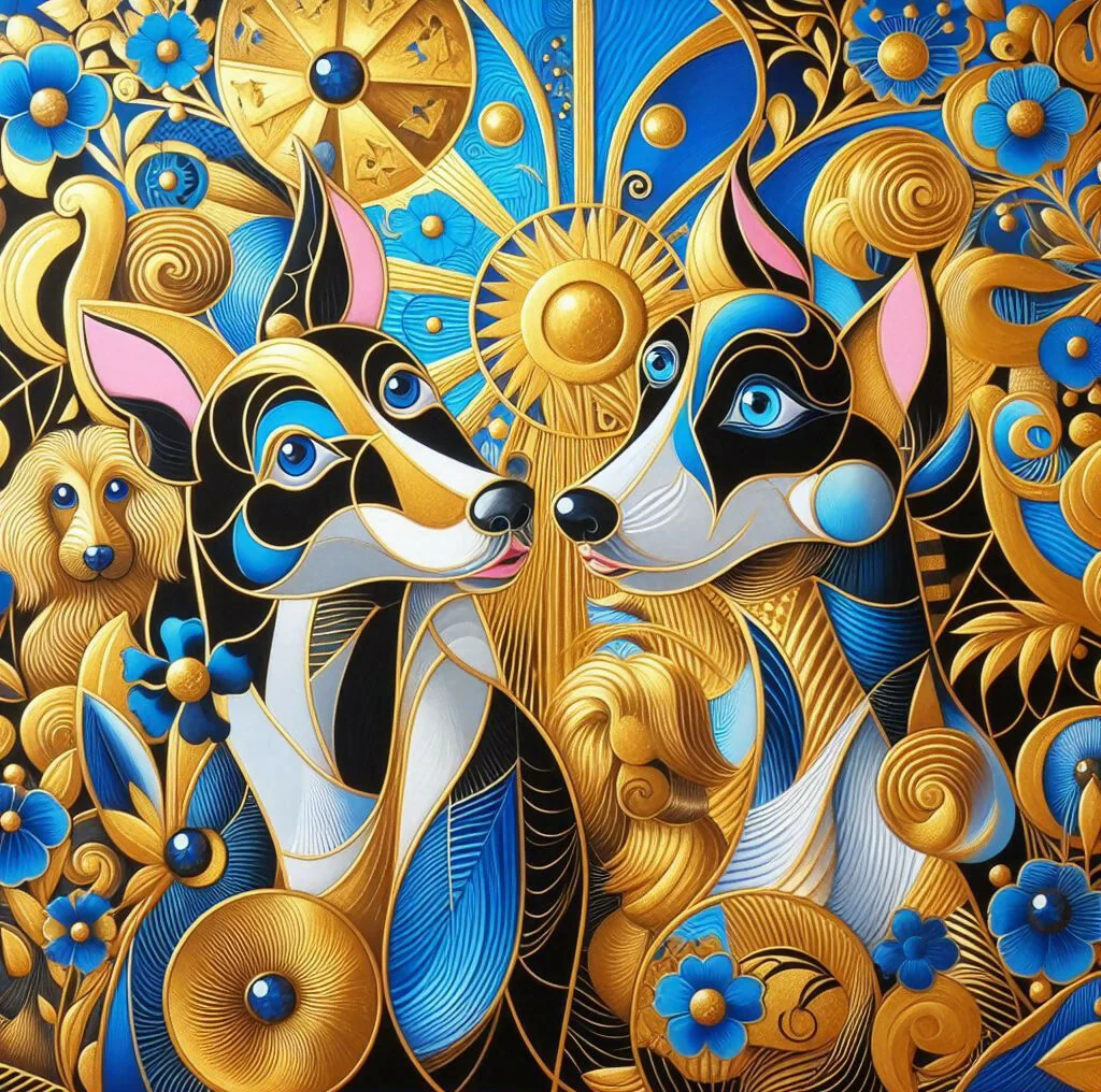 Bunte Hunde Nr. 2