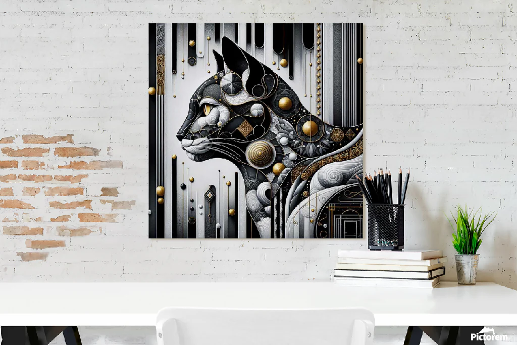 Cat Head Portrait - Image 3
